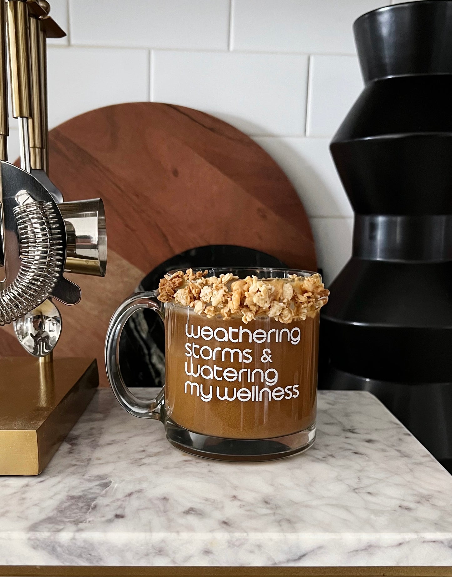 13 oz. Weathering Storms & Watering My Wellness Mug